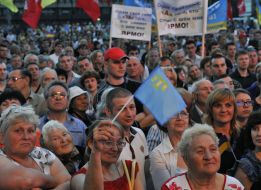 Meeting of Petr Poroshenko with voters