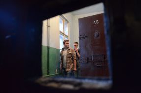 Visitors to the museum