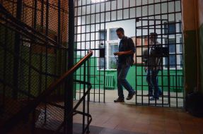 Visitors to the museum