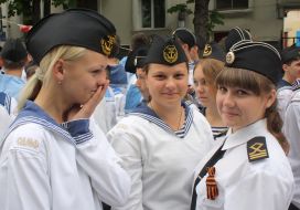 Participants of the rally