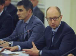 Arseniy Yatseniuk and Vitaly Yarema