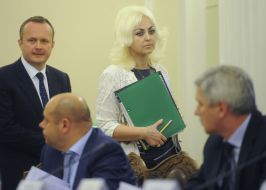 Zhanna Usenko-Chorna and Ostap Semerak