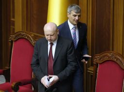 Александр Турчинов и Руслан Кошулинский