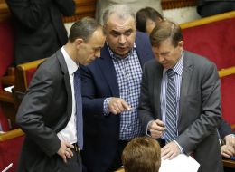 Andrey Kozhemyakin, David Zhvaniya and Sergey Soboloev