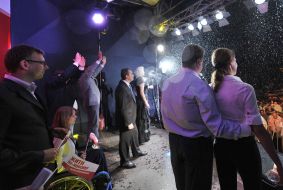 Petro Poroshenko and Marina Poroshenko