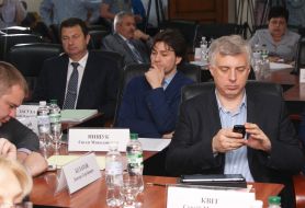 Outside Cabinet session