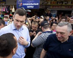 Eduard Gurvits and Vitaliy Klichko