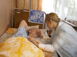 Yulia Tymoshenko in hospital
