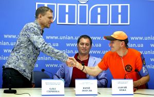 Oleg Skripka, Yuriy Zozulya and Sergey Koba