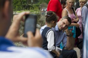 Vitaliy Klichko in Odessa