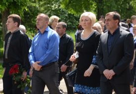 A Farewell to military pilots, who was killled during ATO in Slovyansk