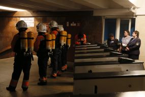 The studies in underground passage