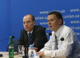 Vitaliy Sych and Tomas Fiala