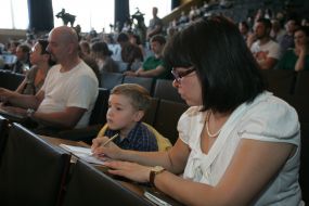 Participants I All-Ukrainian Congress of IDPs from the Crimea