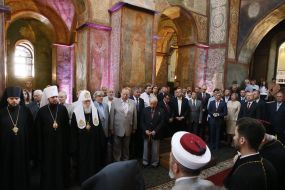 Участники молитвы за Украину