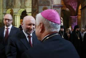 Арсений Яценюк и Александр Турчинов