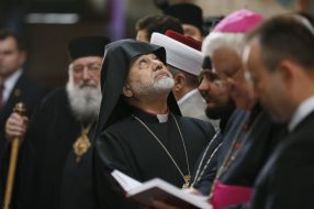 Участники молитвы за Украину