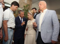 Yuliya Timoshenko and Aleksandr Timoshenko