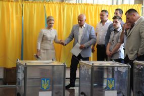 Yuliya Timoshenko and Aleksandr Timoshenko