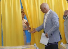 Yuliya Timoshenko and Aleksandr Timoshenko