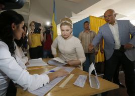 Yuliya Timoshenko and Aleksandr Timoshenko