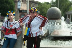 Парад вишиванок у Запоріжжі