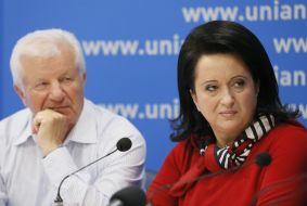 Aleksandr Moroz and Lyudmila Suprun