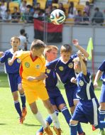 Playing moment of match