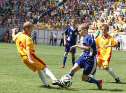 Playing moment of match