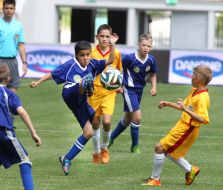 Playing moment of match