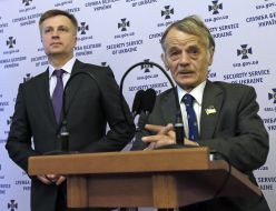 Valentin Nalivaychenko, Mustafa Dzhemilev 