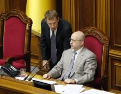 Александр Турчинов и Виталий Хомутинник