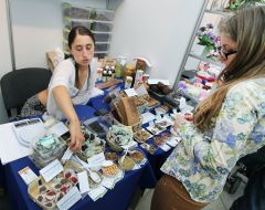 The exhibition of wares of handwork "Gold hands"