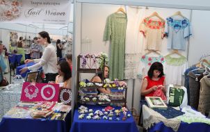 The exhibition of wares of handwork "Gold hands"