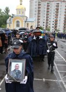 Farewell ceremony for fallen Maj. Gen. Sergei Kulchitsky