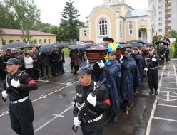 Farewell ceremony for fallen Maj. Gen. Sergei Kulchitsky