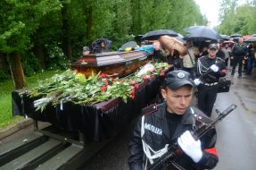 Farewell ceremony for fallen Maj. Gen. Sergei Kulchitsky