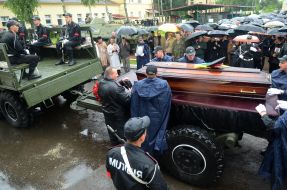 Farewell ceremony for fallen Maj. Gen. Sergei Kulchitsky
