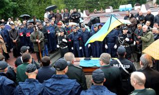 Farewell ceremony for fallen Maj. Gen. Sergei Kulchitsky