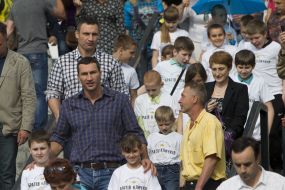 Vitaliy and Vladimir Klichko