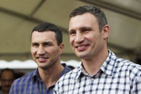 Vitaliy and Vladimir Klichko