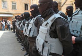 Volunteers of Battalion "Azov"