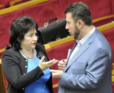 Антон Яценко и Мария Матиос