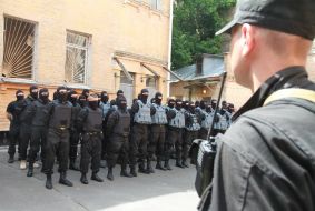 Volunteers of Battalion "Azov"