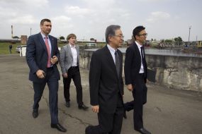 Vitaliy Klichko and Sakata Toichi