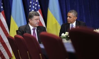 Petr Poroshenko and Barack Obama