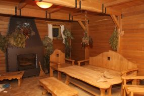 Bath in house of Oleg Tsarev