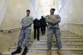 Представители самообороны Майдана