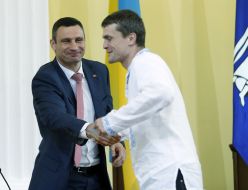 Виталий Кличко и Игорь Луценко