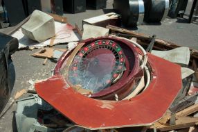 Disposal of seized gambling machines